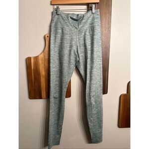 Nike green heathered high waist Leggings Size Small